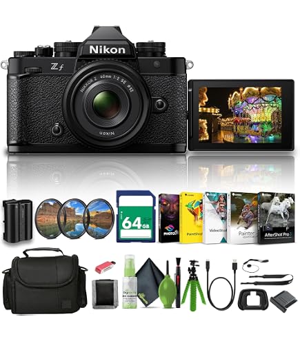 Amazon.com : Nikon Zf 24.5MP Sensor 4K Video Recording Mirrorless